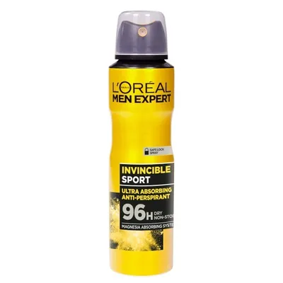 Immagine prodotto di L'Oreal Men Expert Invincible Sport Antitraspirante spray 150 ml