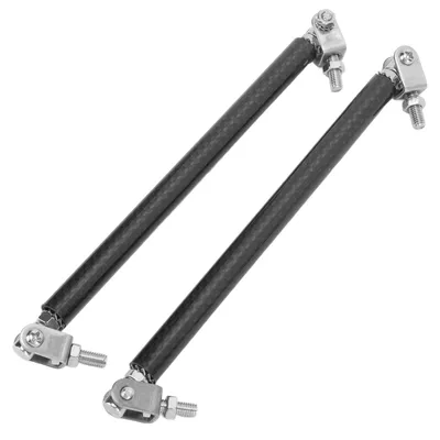 Obrázok produktu pre Predný zadný nárazník Lip Strut Rod 150 mm/5,9 palca uhlíkové vlákno nerezová oceľ univerzálna úprava