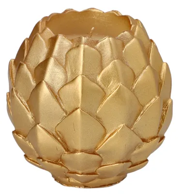 Immagine prodotto di STARPAK 89848 STARPAK Kugelkerze Pine Cone silber