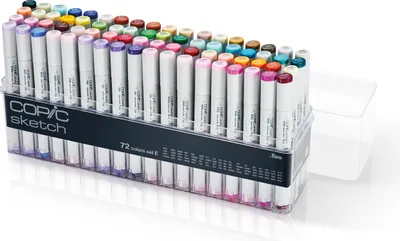 Produktbild von Copic Sketch Skizzen Marker Set - 72 Stück
