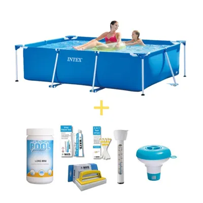 Obrázek produktu pro Rámový bazén Intex - 220 x 150 x 60 cm - včetně balíčku na údržbu WAYS