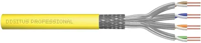 Produktbild von DIGITUS CAT 7A S/FTP Verlegekabel, 100 m, Simplex, Dca-s1a d1 a1 , GHMT PVP