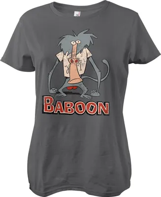 Produktbild von I Am Weasel - Baboon Girly Tee - XX-Large - DarkGrey