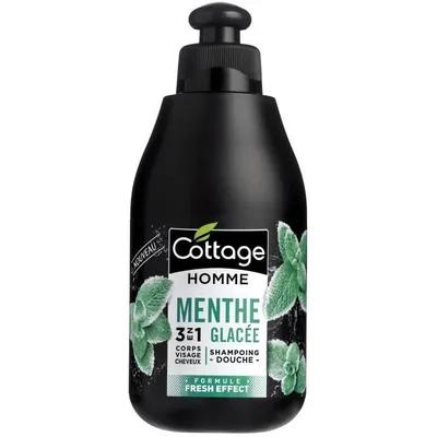 Image de Shampooing douche 3 en 1 Ice Mint COTTAGE - 250 ml