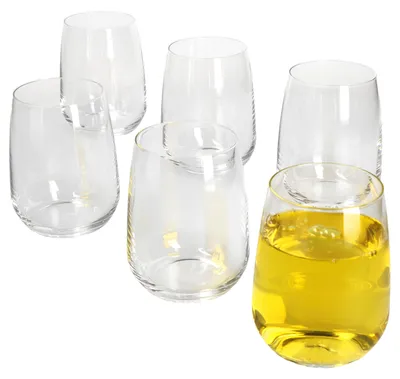 Produktbild von 6x Premium Wasserglas 430 ml Bormioli Rocco Kristall Glas Ø 8,3 cm