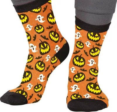 Produktbild von Halloween Kürbis Socken für Kinder