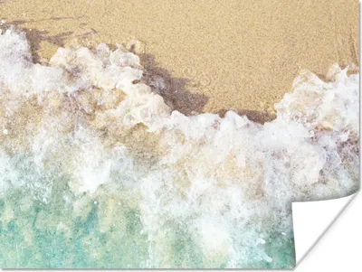 Produktbild von MuchoWow® Poster Golf - Strand - Meer - Wasser 160x120 cm - Foto Plakat