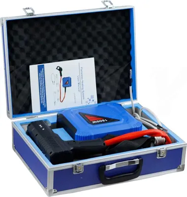 Produktbild von Induktionsheizer, flammloses Heizen, schnelles Metallheizen, Aluminiumkasten 1800W, EU-Stecker