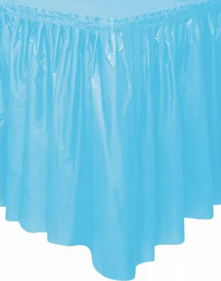 Produktbild von Tischrock Plastik Pastellblau 73 x 426 cm - Einheitsgröße