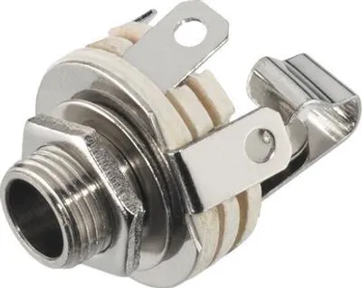 Produktbild von Monacor T-210, 6.3 mm, Edelstahl, Chrom, 9 mm