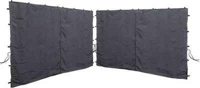 Produktbild von Famanu Seitenpaneele für Pavillon 3x3m - Set von 2 - Anthrazit