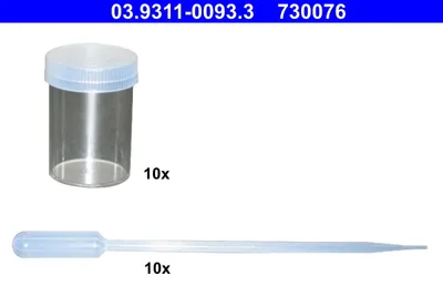 Zdjęcie produktu dla ATE Zestaw do usuwania płynu hamulcowego 03.9311-0093.3