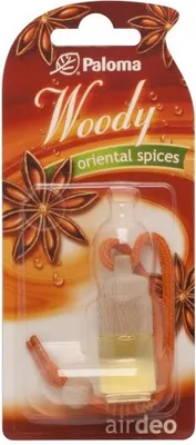 Produktbild von Auto-Lufterfrischer-Parfüm Holzig-Orientalisch-Gewürz – 4 ml – Duftdauer bis zu 1 Monat – Auto & Innenraum – 1 Stück [P03693]