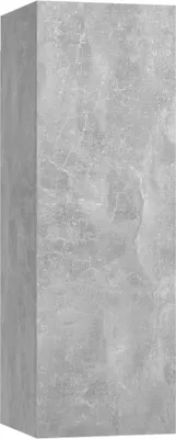 Immagine prodotto di Mobile Porta TV Grigio Cemento 30,5x30x90 cm Legno Multistrato