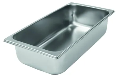 Produktbild von Eisbehälter aus Edelstahl für Eisvitrinen 3,3 Liter 330x165x80 mm