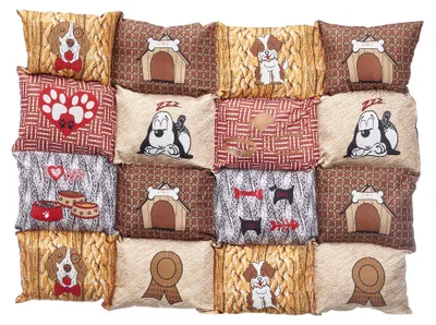Produktbild von Hundebett mit rutschfester Unterseite, 65 × 95 cm