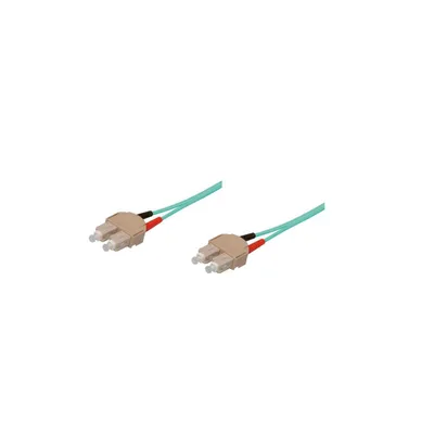 Produktbild von Patchkabel LWL Duplex OM3 (Multimode, 50/125) SC/SC, 0,5m, Good Connections®