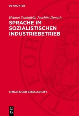 Produktbild von Sprache ¿m sozialistischen Industriebetrieb