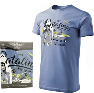 Obrázek produktu pro Tričko s letounem PBY CATALINA (XL)
