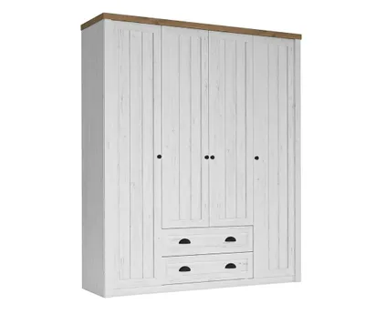 Produktbild von AX LIVING Großer Kleiderschrank Palmano S4T – 171cm, Andersen Kiefer