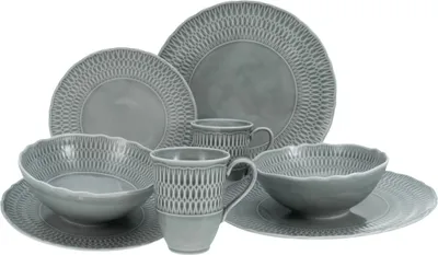 Zdjęcie produktu dla CreaTable, 33067, Sofia Stone, zestaw 8-elementowy, porcelana