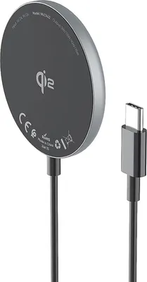 Immagine prodotto di Caricabatterie magnetico induttivo Qi2 wireless da 15 W di Wozinsky - Nero