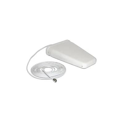 Immagine prodotto di Delock LTE Band 20/1/3/7 Antenne N Buchse 8 ~ 9 dBi 5 m RG-58 direktional weiß outdoor (88808)