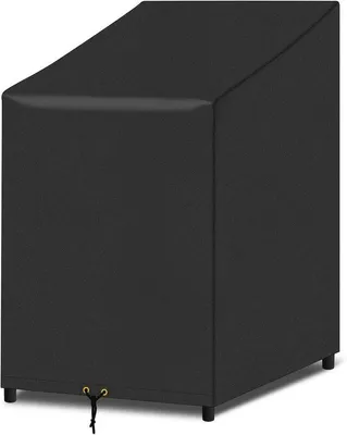 Productafbeelding van Waterdichte Tuinmeubel Hoes - Anti-UV, Zwart, 65x65x80/120 cm