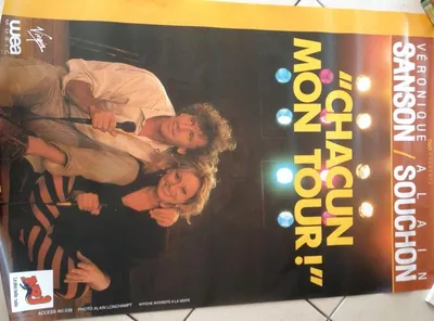 Zdjęcie produktu dla Alain SOUCHON - Véronique SANSON - "Każdy po kolei" - Plakat - 80x120 cm