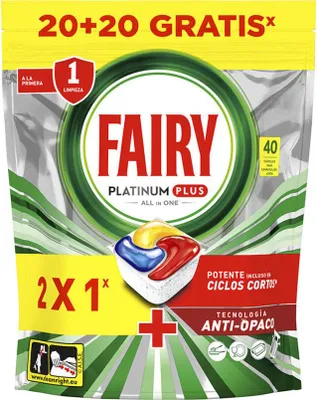 Obrázek produktu pro FAIRY | FAIRY PLATINUM | Mycí prostředky do myčky nádobí