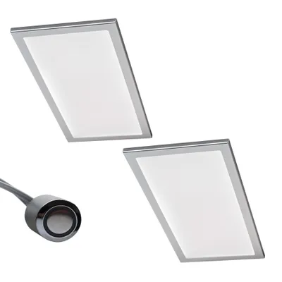 Immagine prodotto di Luce LED sottopensile da cucina 2x6 W, luce da cucina Basso con dimmer
