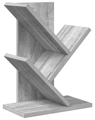 Produktbild von vidaXL Baumbücherregal 3-stöckig 30 x 18 x 40 cm Holzwerkstoff