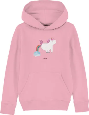 Produktbild von Mr. & Mrs. Panda Kinderpullover Einhorn Pupsen 5-6 Jahre (110/116) - Baumwolle Pink - Geschenk, Pullover, Sweater, Spaß, Hoodie, Lustig, Kapuzenpulli, Pulli, Unicorn