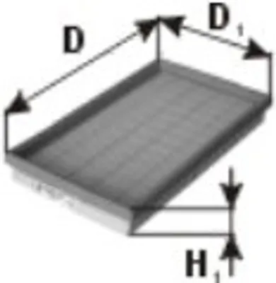 Produktbild von Luftfilter WA50650 - PZL Sędziszów