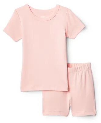 Produktbild von A. Essentials x Sofia Grainge Mommy-and-Me-Sommer-Pyjama-Set mit Kurzen Ärmeln f