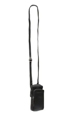 Immagine prodotto di The Chesterfield Brand Pelle borsa per cellulare borsa a tracolla Valdes Phonebag Black nero