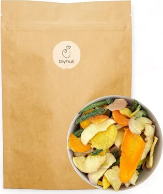 Produktbild von Gemüse- und Fruchtmischung, gesüßt und frittiert 2Kg