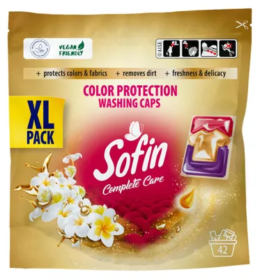 Zdjęcie produktu dla SOFIN Kapsułki do prania tkanin kolorowych 42szt.