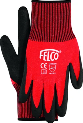 Immagine prodotto di FELCO Arbeitshandschuhe mit Nitrilbeschichtung Größe M gestrickter Handschuh