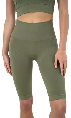 Productafbeelding van STARK SOUL Radshorts voor dames - Hoge taille - Khaki, maat L