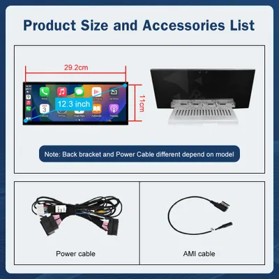 Obrázek produktu pro Autorádio s multimediálním displejem – 12,3palcový dotykový displej – Jednoduchá instalace – Wi-Fi – Navigace