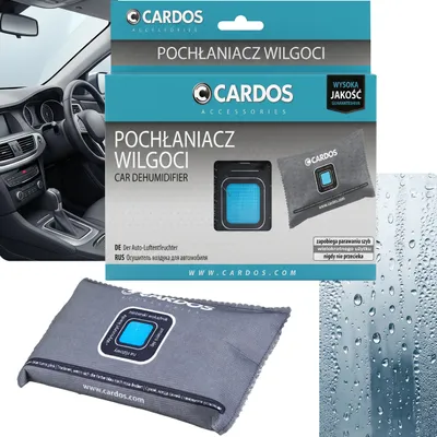 Produktbild von K2 Cardos Feuchtigkeitsabsorber für das Auto, wiederverwendbar, 400 g, AW100