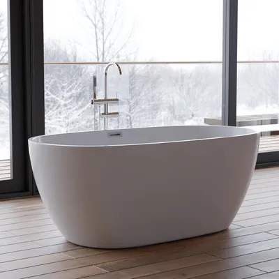 Produktbild von Freistehende Badewanne  Samba 150 weiß  150 x70 x58 cm
