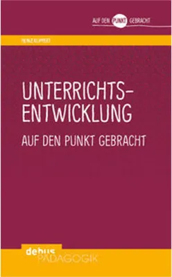 Produktbild von Unterrichtsentwicklung auf den Punkt gebracht