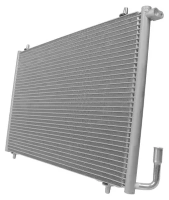 Immagine prodotto di Condensatore climatizzatore senza essiccatore Tubi di raffreddamento paralleli HELLA per PEUGEOT 206 e altri modelli