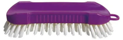Image de Brosse à récurer Haug violette - en polypropylène - brosse à main pour nettoyer et récurer