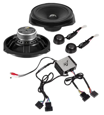 Image de ESX QXFA6.2C Haut-parleur 2 voies 16 cm + amplificateur 2 canaux Fiat Ducato
