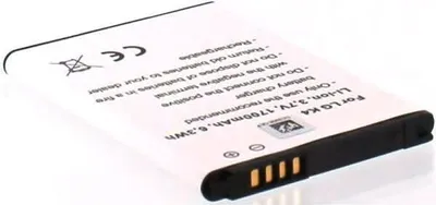 Produktbild von Akku für LG Electronics BL-49JH Li-Ion 3,7 Volt 1550 mAh schwarz.