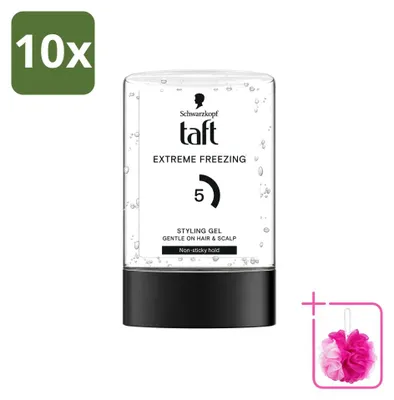 Produktbild von 10 x Taft Men Power Gel Extreme Freezing Hold 5 - 300 ml - Sparpackung - 10 Stücke