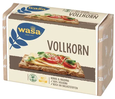 Zdjęcie produktu dla Pieczywo chrupkie razowe Wasa z błonnikiem 260g